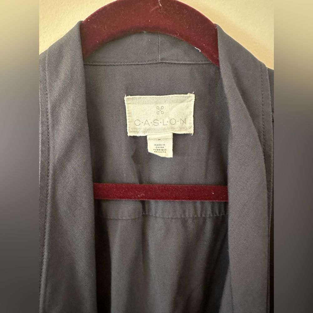Caslon Drape Front Utility Jacket - Picture 2 of 4